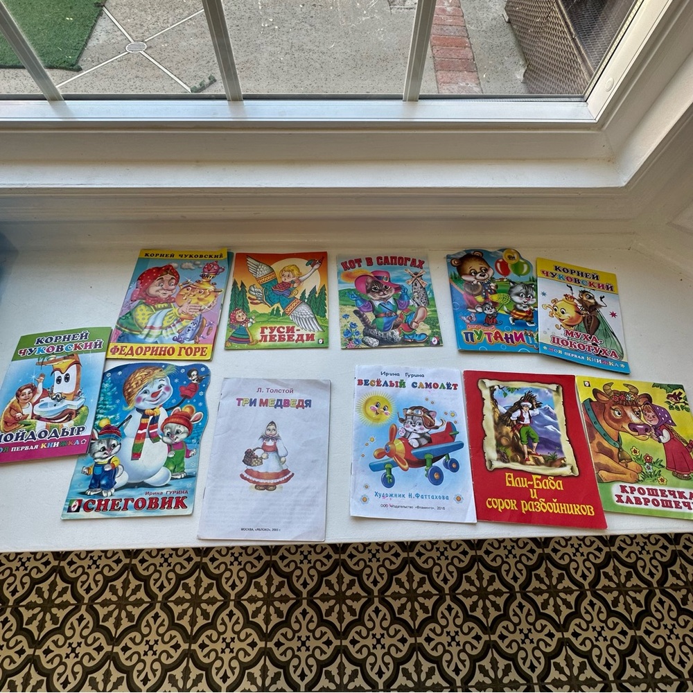 Russian Educational Kids Books Bundle